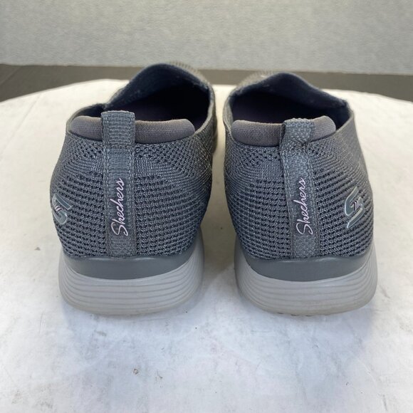 Skechers Stretch Women's Sneaker, Grey,‎ Size 9.5,Lighweight,Comfort - Picture 7 of 15